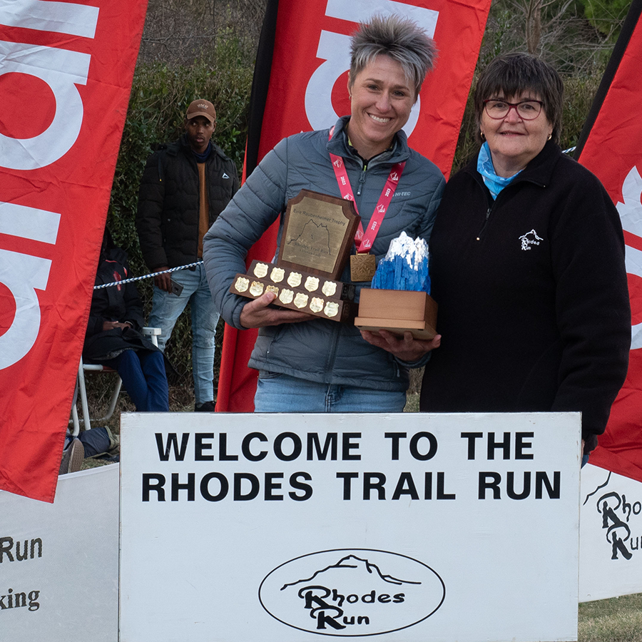Leilanie Scheffer, 1st 40+ Lady, Rhodes Run 2023