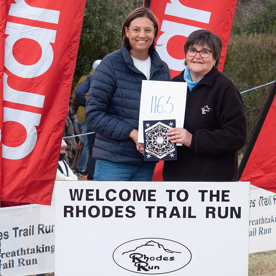 Suzette Marais, Permanent number 1165, Rhodes Run 2023