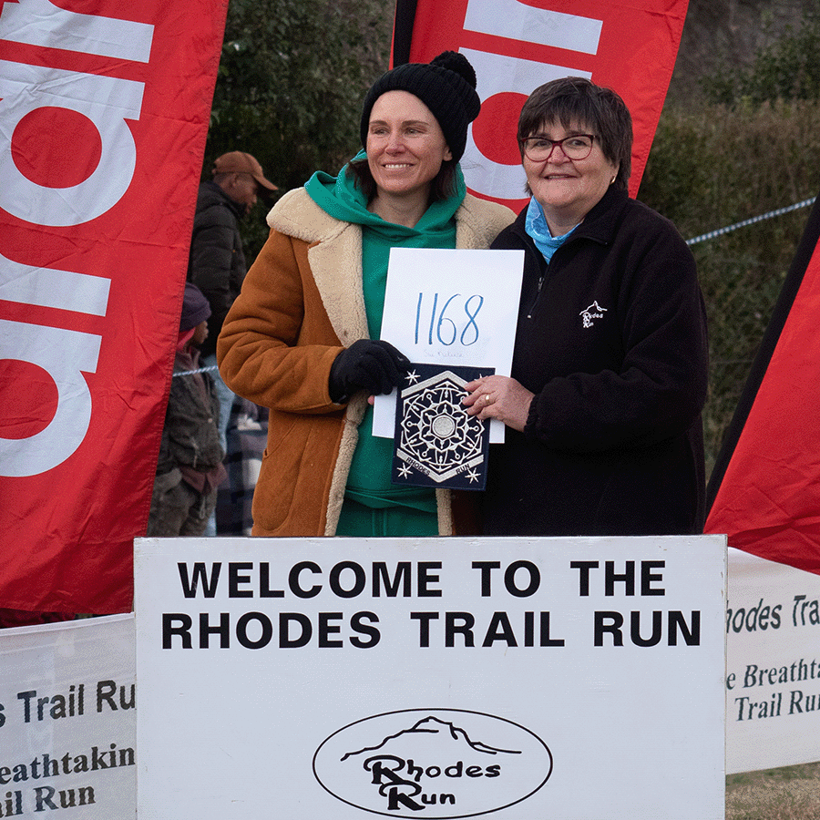 Sue McKenzie, Permanent number 1168, Rhodes Run 2023