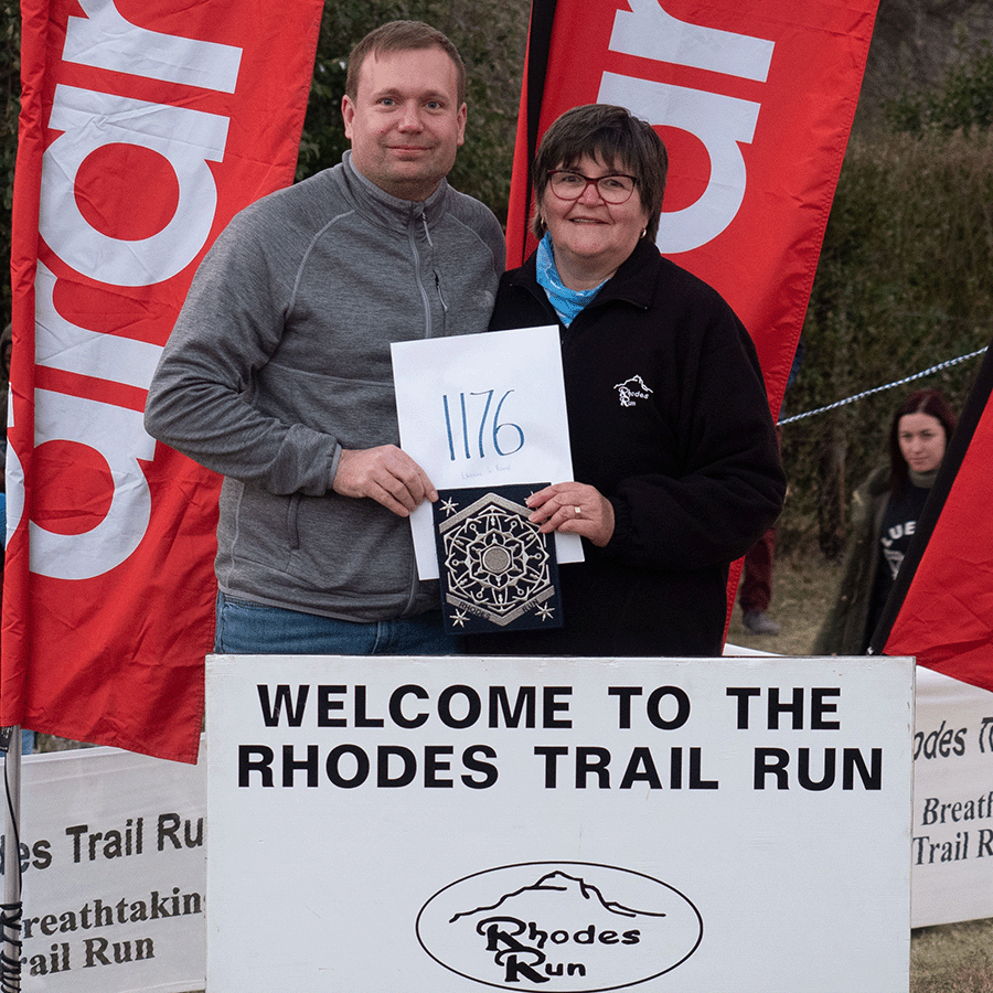 Etienne le Roux, Permanent number 1176, Rhodes Run 2023