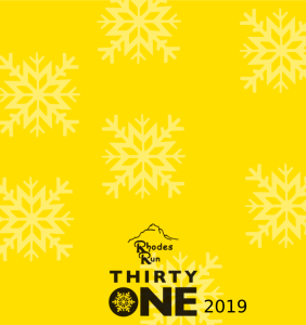 Gold Snowflake race number